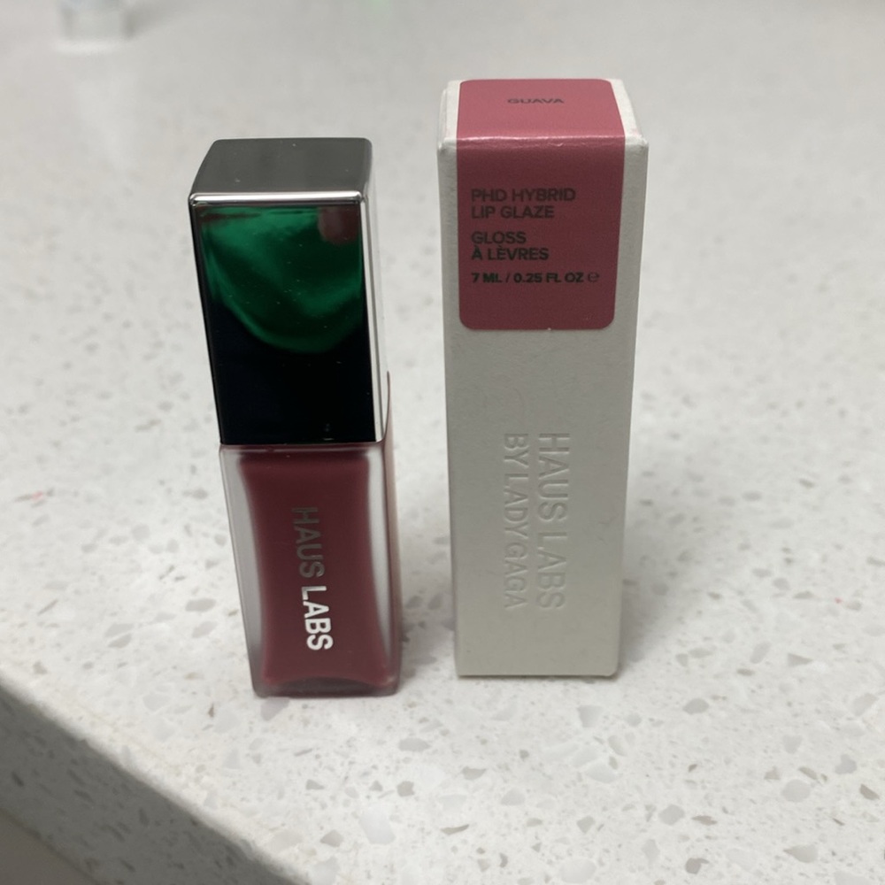 Haus Labs By Lady Gaga Pink Lip Gloss PhD Hybrid Lip Glaze -Gloss A Levres - Picture 6 of 6